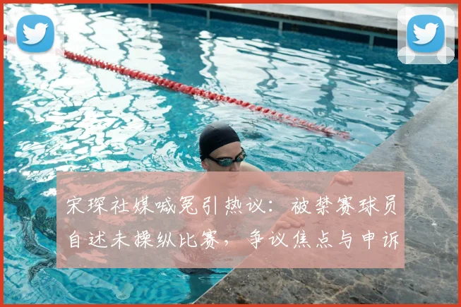 宋琛社媒喊冤引热议：被禁赛球员自述未操纵比赛，争议焦点与申诉途径解析
