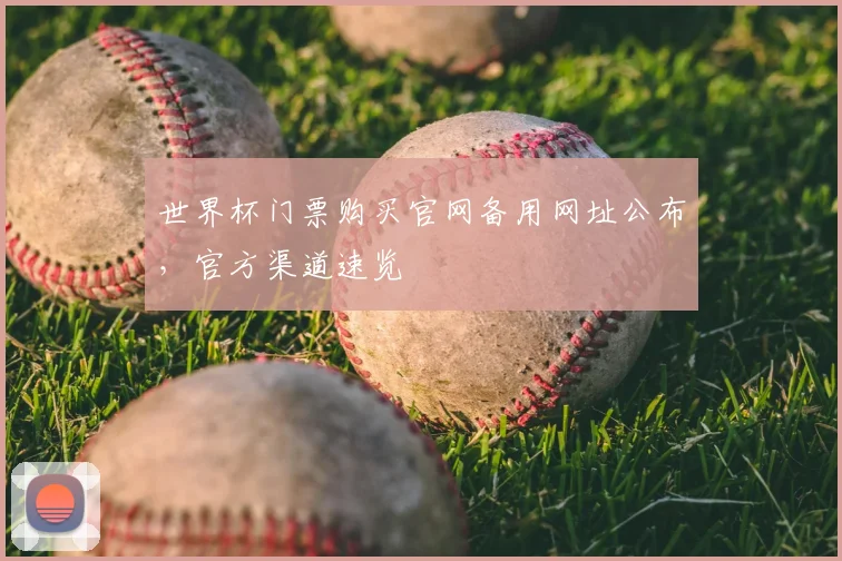 世界杯门票购买官网备用网址公布，官方渠道速览